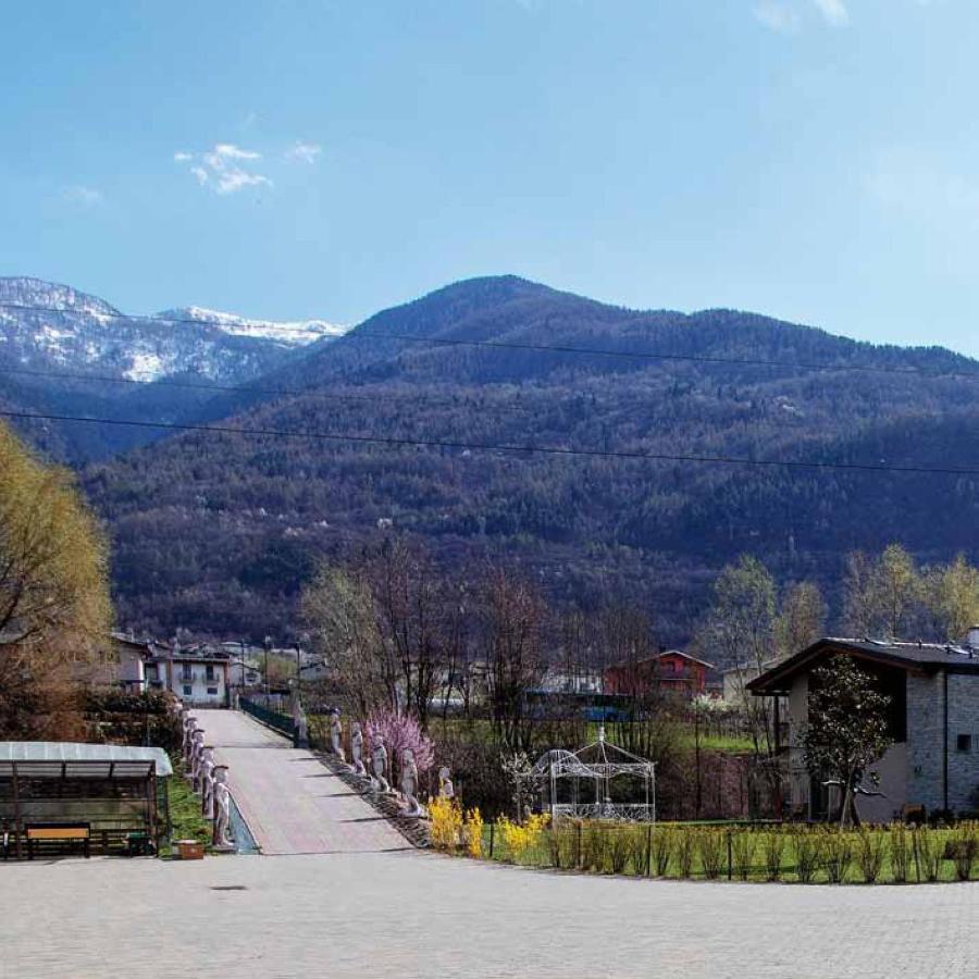 Gasthaus Agriturismo Terra Del Sole Albosaggia Exterior foto